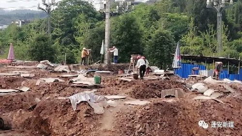 蓬安幸福里小區建設工程施工持續進行中